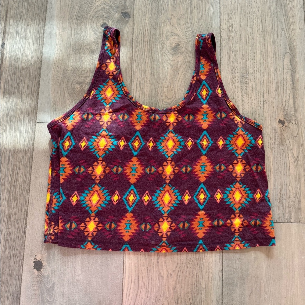 F21 Boho Cut Off Tank